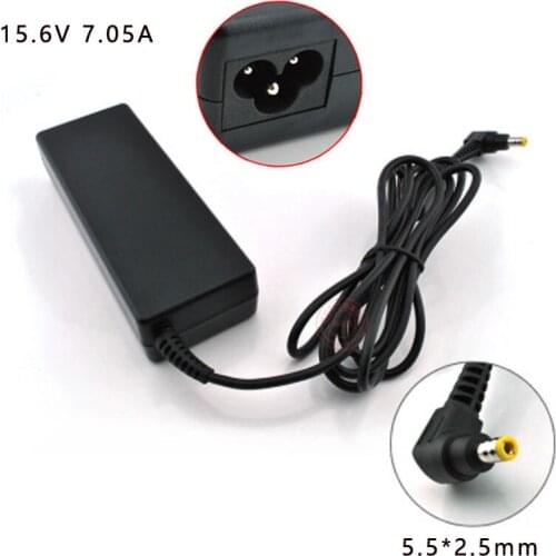15.6V 7.05A 5.5*2.5mm AC DC Adapter For Panasonic CF-AA5713A CF-31 CF53 Charger Power Supply