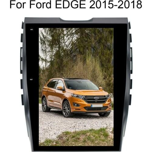 Tesla vertical scree 12.1 Inch Android 7.1 Car GPS Navigation no DVD Player for Ford Edge 2015 2016 2017 2018 headunit automatic
