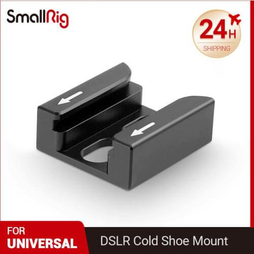 SmallRig Quick Release DSLR Camera Cold Shoe Mount Adapt For Micorphone Video Monitor Flash Light Support 1960