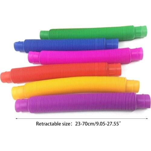 Childrens Sensory Toys, Decompression Toys, Extension Tubes, Random Colors