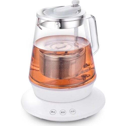 Electric Tea Kettle Coffee Pot Hot Water White Milk Tea Infuser Teapots Puer Honey Tetera Ceramica Kitchen Supplies EH60TP