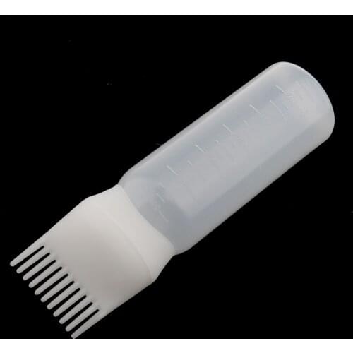 Hair dye bottles, hair coloring applicator - applicator bottle with comb