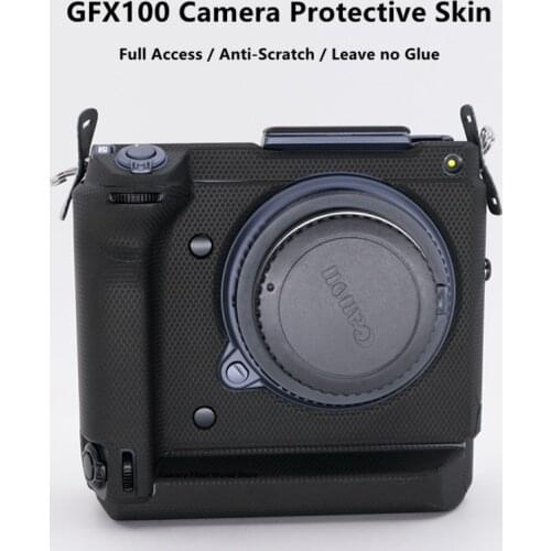Fuji GFX 100 3M Vinyl Premium Decal Skin for FujiFilm GFX100 Camera Protective Skin Protector Anti-scratch Cover Film Sticker