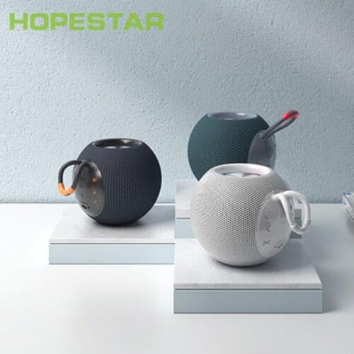 HOPESTAR H52 TWS Portable Wireless Bluetooth Speakers Mini Audio Center Column Outdoor Subwoofer Boombox For Pc Computer FMRadio