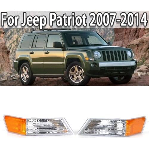 K-Car Front Turn Signal Light Corner Lamp No Bulb For Jeep Patriot 2007-2014 68004181AB 68004180AB