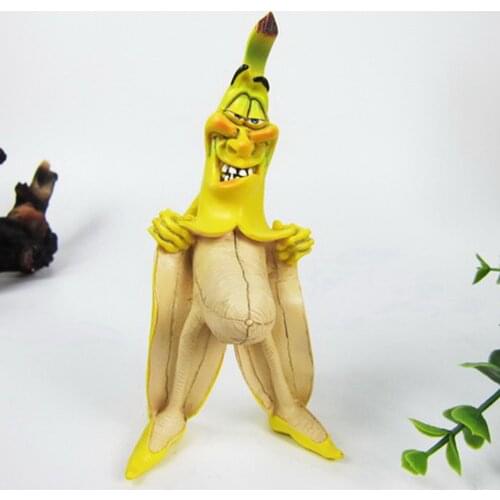 Creative Resin Banana Model Ornaments Miniature Home Decoration Accessories Bar Home Decor Crafts Boyfriend Gift