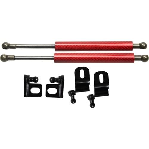 For Toyota Prius C / Toyota Aqua 2011-2017 2x Front Hood Bonnet Modify Carbon Fiber Gas Struts Lift Support Shock Dampermper
