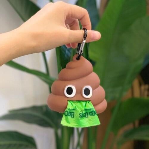 AA Dog Portable Poop Bag Multi Purpose Cleaning Waste Bag Dispenser For Animal Dispenser Pets Toilet Clean Pets Accessories