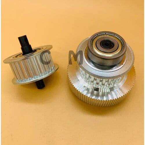 Wit color 2000 3000 9000 9200 solvent plotter printer tower pulley driven pulley assembly Wit color 382 driving pulley