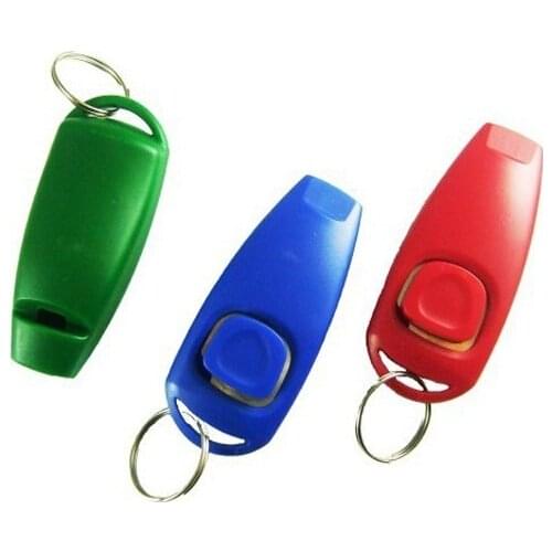 1 piece training dog dog click clicker training tools pet training products dog training clicer pet clicker three colors