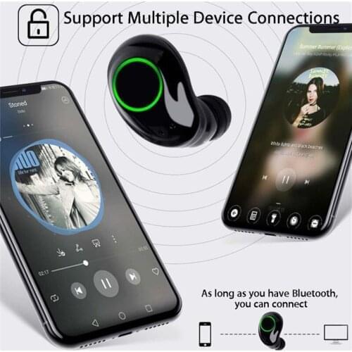 TWS Bluetooth 5.0 x23 Wireless Earphone 4D Stereo Wireless Earbus HIFI Sound In-Earphone Sport Earphone Handsfree Game Headset