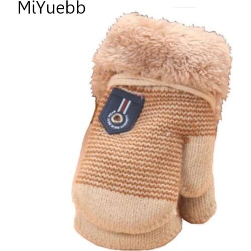 5-36 months of newborn baby girl knitting gloves winter warm child st2-2