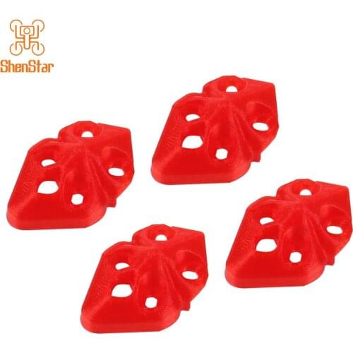 4PCS/lot ShenStar 3D Printed TPU Material Motor Mount Protector Pad/Guards for F4 X2 Frame FPV Racing Drone RC Quadcopter Parts