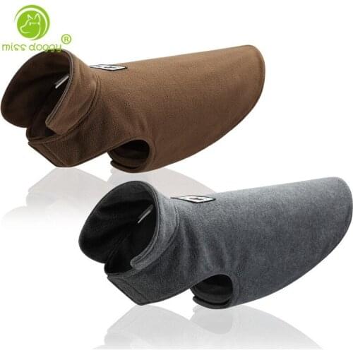 New Arrival 6 Color Fleece Dog Clothes Dog Vests Warm Winter Pet Cloak Parkas Dogs Clothes Autumn Winter Supplies 20