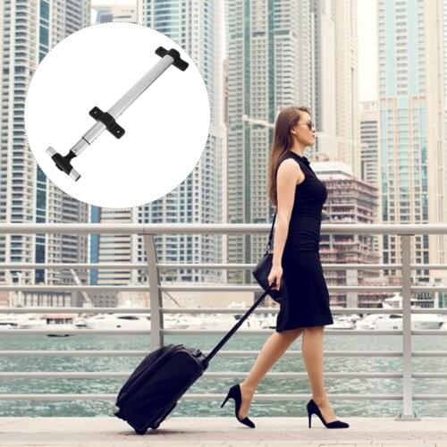 1Pc Luggage Telescopic Handle Cosmetic Case Drag Rod Replacement Repair Part