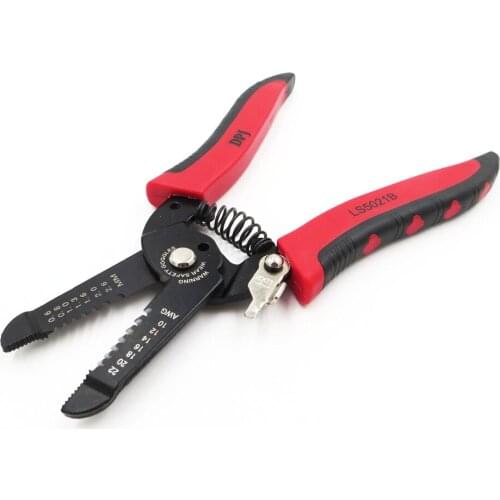 1PC X 10-22awg 5 in 1 precision cable cutter/stripper multi function tool cutting stripping 0.6-2.6mm2 electic wire