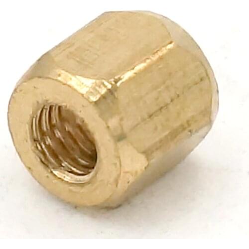 10pcs M3*5mm Female Hex Screw Brass PCB Standoffs Hexagonal Spacers