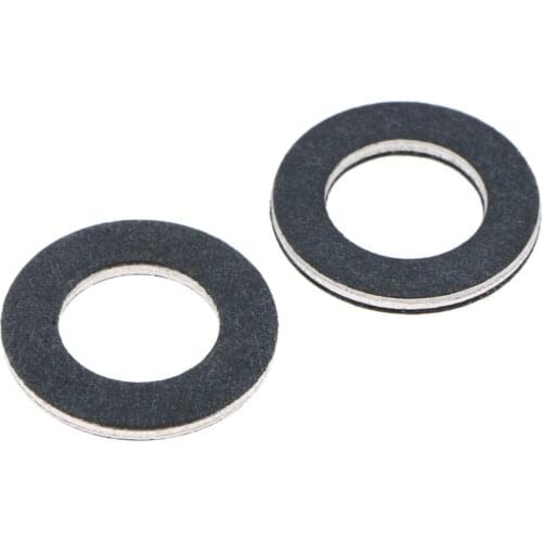 100Pcs Engine Oil Drain Plug Gasket Seal Ring 12mm for Toyota Lexus