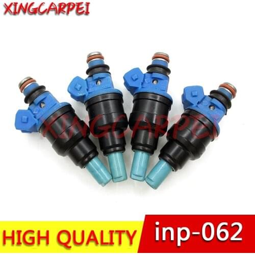 4pcs MDH182 INP-062 Flow Matched Fuel Injectors Nozzle INP062 for Mitsubishi Mirage Plymouth Colt Vista Eagle Sum