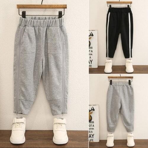 Pants For Girls Striped Girls Trousers Casual Style Pants For Children Spring Autumn Clothes For Girls