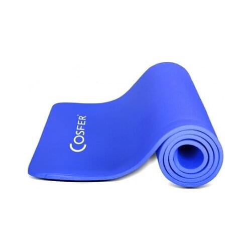 Cosfer 10 Mm Pilates And Yoga Cushion Blue