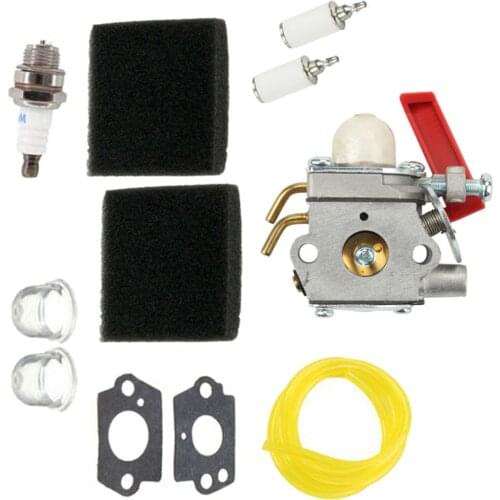 Carburetor Air Filter Sponge Fuel Pipe Kit Set Accessories For Homelite B25C B25S BC2500R D725CD D825SB F2020 F3040