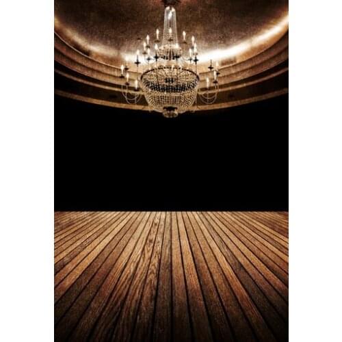 Brown Wooden Floor Photography Backdrops Lamp Candles 3D Backgrounds for Photo Studio Portrait Photo Shoot Vinyl Cloth Customize