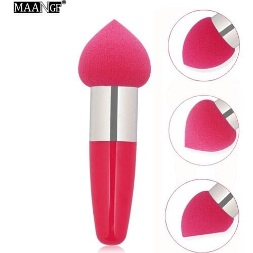MAANGE 1Pcs Foundation Powder BB Cream Makeup Sponge Brush Cosmetic Beauty Soft Puff Smooth Highlight Face Make Up Brush Tool