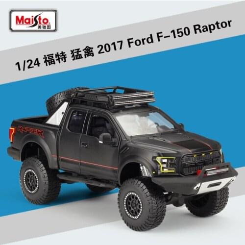 Maisto 1:24 2017 F-150 Raptor 2015 WRANGLER Unlimited Modified Version High Simulator Sport Car Alloy Model Car