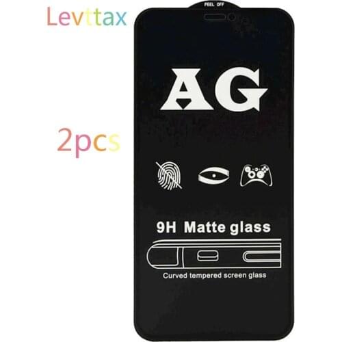 AG Matte 9H For iPhone 12 Tempered Glass Screen Protector For iPhone 11 Pro Max Anti-Fingerprint Film For iPhone Max XR X 8 7 6