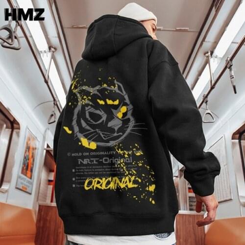 HMZ Fashion Brand Men Hoodies 2021 Autumn Male Casual Cotton Hoodies Sweatshirts Men Streetwear Print Hoodies Sweatshirt Tops