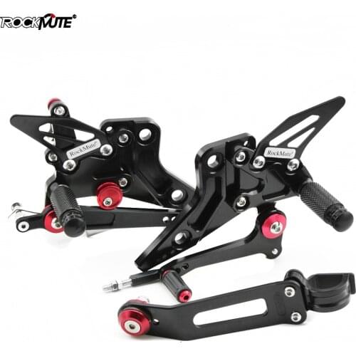 CNC Motorcycle Footrest Rearset Fit For Kawasaki Z800 2013 2014 2015 2016 Adjustable Foot Pegs Rest Footpegs