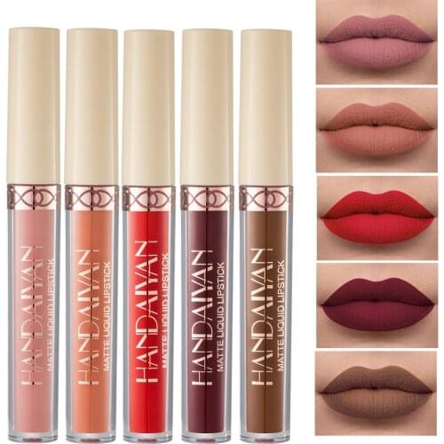New Matte Velvet 12 Color Lip Gloss Makeup Cosmestics For Woman Waterproof Long-Lasting Beauty Glazed Liquid Lipstick Wholesale
