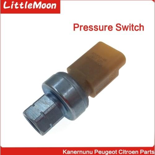 Brand Genuine Air Conditioning Pressure Sensor 6455CK 9673006380 For Peugeot 3008 307 408 407 208508 Citroen C5 DS5 C4 Picasso