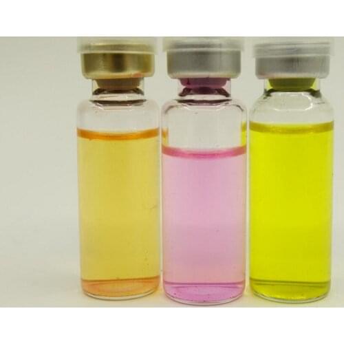 1000pcs/lot 10ml clear glass vials with flip off caps & rubber stoppers, 1/3 oz injection glass bottle lin3238