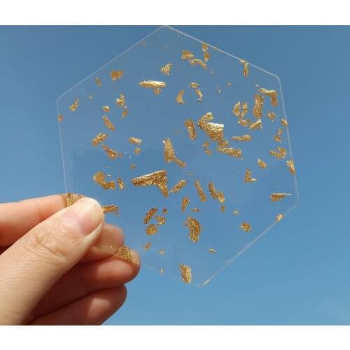 Transparent Acrylic Placemat Table Mat Tableware Coasters Tea Cup Drinks Holder Pads Cup Mat Heat Resistant Table Decoration