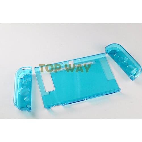 1set For NS NX Crystal Clear Hard Case Cover For Nintendo Switch Console & Joy-Con Plastic Protective Case