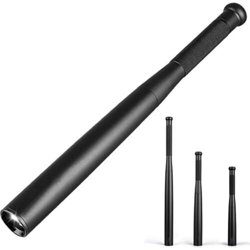 T6 LED Baseball Bat Flashlight Emergency Self Defense Stick Torch Light Rechargeable Waterproof Outdoor Night Lantern Flashlight