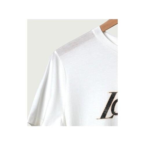 Women T-shirt 2020 Spring and Summer New Loose Wild Letter Printing Short-sleeved Round Neck Casual T-shirt Women