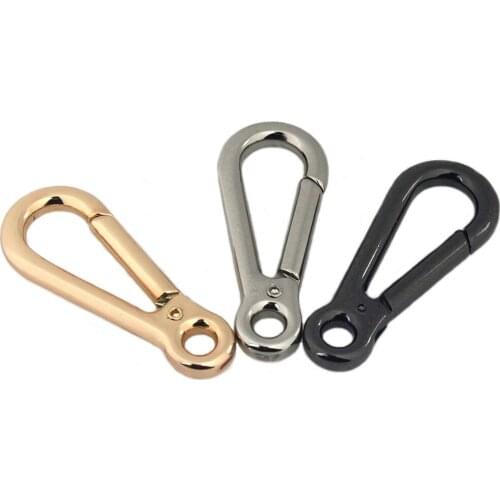 1pcs Fashion Metal Snap Hook Durable Hang Buckle for DIY Handbag Bag Purse Luggage Hardware Closure Bag Parts Accessories