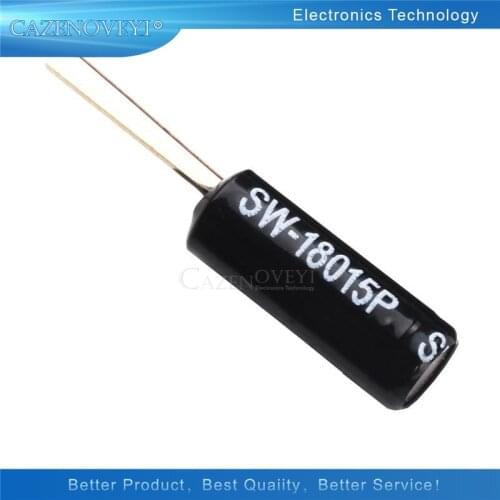 20pcs/lot SW-18020P Electronic Shaking Vibration Sensor Switch Black hot new