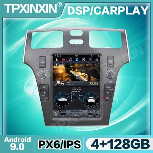 Tesla Vertical IPS Screen Android 9 Car Radio For Lexus ES 2005 2006 2007 2008 2009 Multimedia Video Player Navigation GPS 2din
