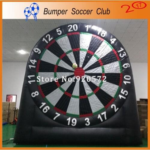 Free shipping&pump ! 3m/4m/5m/6m giant outdoor inflatable foot dart board /inflatable soccer darts games,inflatable foot darts