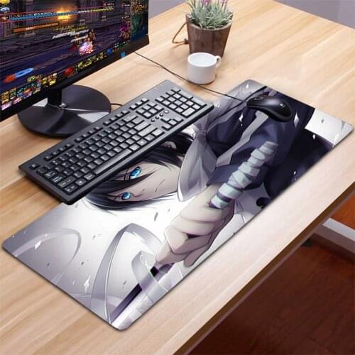 Large XXL Mousepad Gamer Gaming Mouse Pad Computer Accessories Keyboard Laptop Padmouse Desk Mat Mouse Pad Gamer Yato Noragami