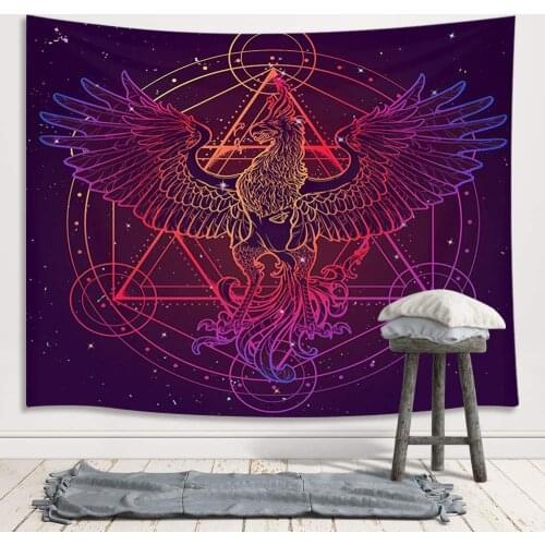 Phoenix Fantasy Bird on The Magic Array Alchemy Tapestries