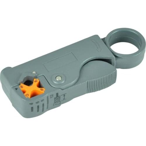 Gray Wire stripper Coaxial RG Audio Cable Stripper Cutter RG6 RG58 cable stripping tool