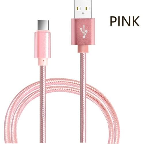 New Breaty Micro USB Cable Fast Charging Andriod 1m Fast Data Sync Nylon Braided charger Cable For Samsung Huawei Xiaomi LG