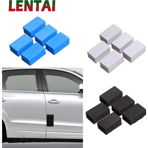 LENTAI 1Set Car door crash strip Protector For Seat Leon Ibiza Renault Duster Megane 2 Logan Captur Clio Mazda 3 6 CX-5 2017