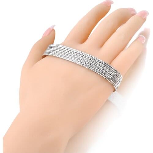 Mytys New Fashion Palm Jewelry Palm Bangle for women palm Bracelet handlet R874