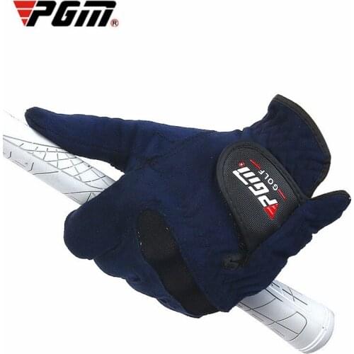 PGM Brand Summer Men Right Left Hand Golf Gloves Sweat Absorbent Microfiber Cloth Soft Breathable Abrasion Gloves New